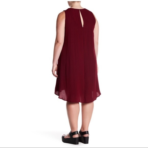 NWT Sharagano Sleeveless A-Line Shift Dress 24W - Picture 2 of 4